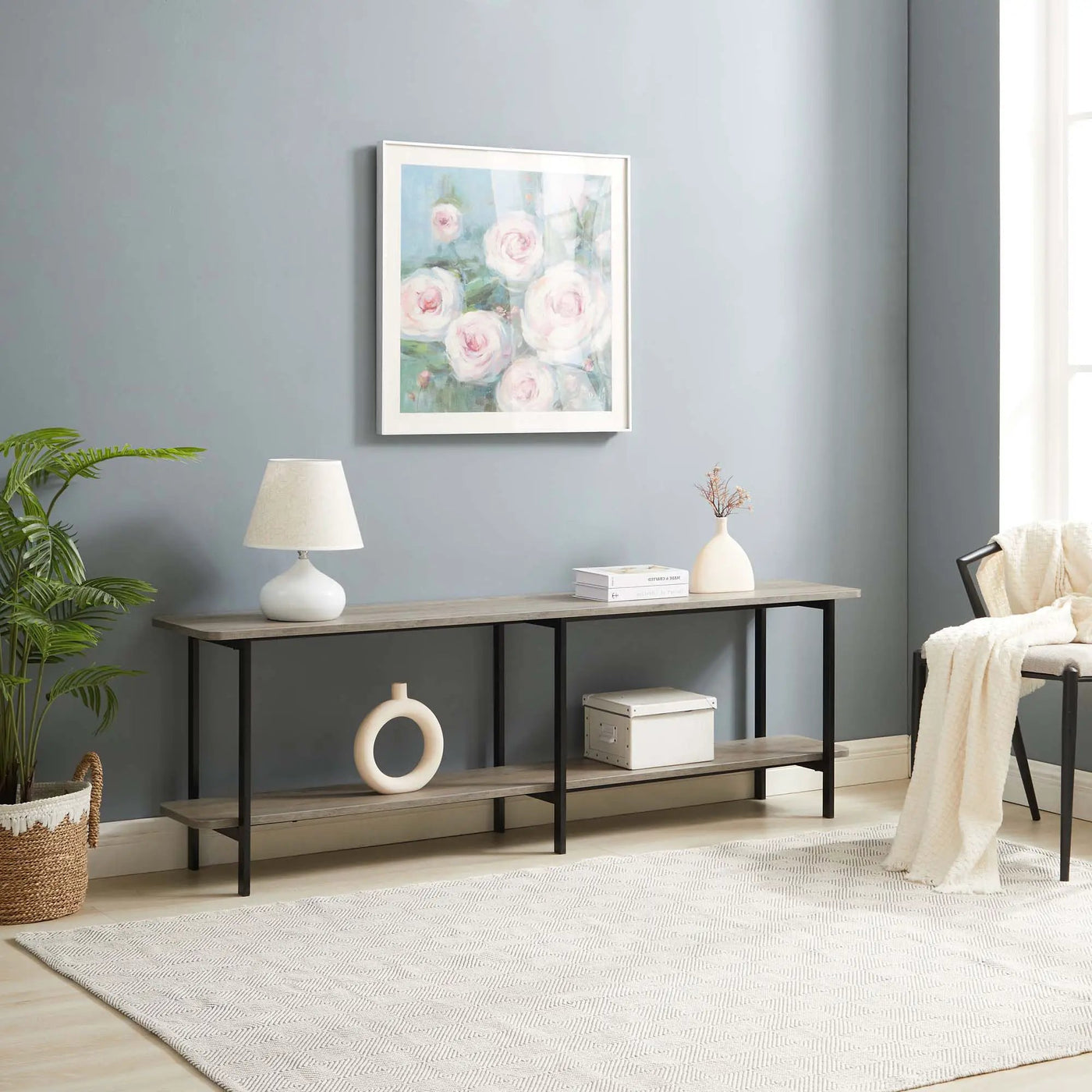 Celine - 2 Shelf Console Table by HouseOfZazla
