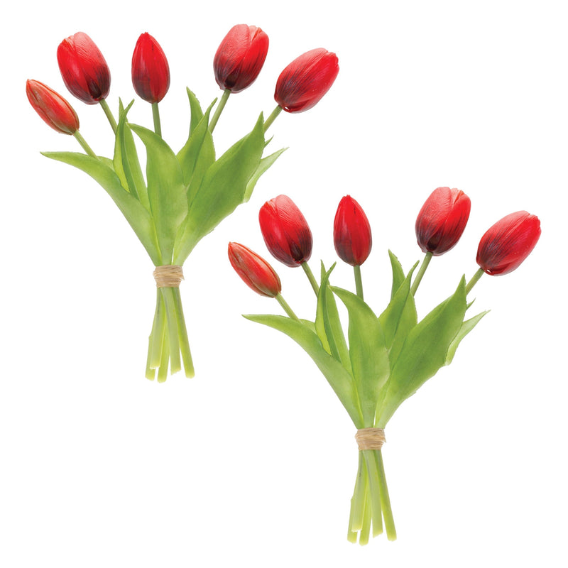 Red Tulip Floral Bundle (Set of 2), photo 2 of 2