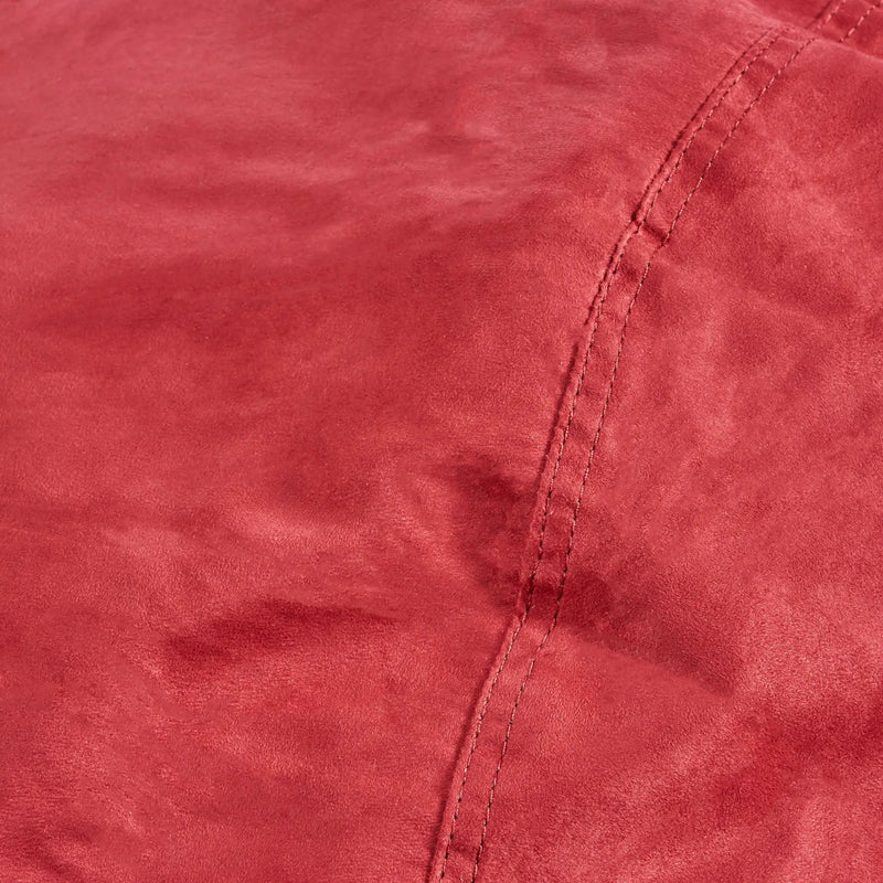 Jasper - Traditional Cylindrical Suede Bean Bag by HouseOfZazla