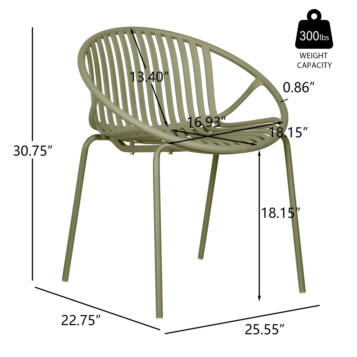 7 Piece Outdoor Dining Set with Stackable Chairs - Multiple Colors, photo 6 of 10