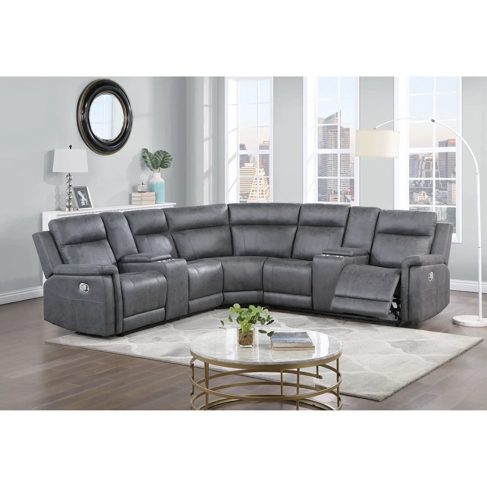 Eco - Sectional - Greige by HouseOfZazla