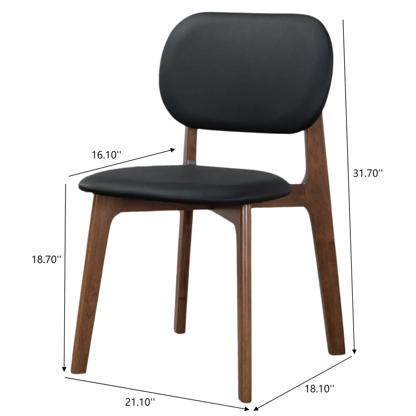 Kelsey - Stylish Dining Chair (Set of 2) by HouseOfZazla