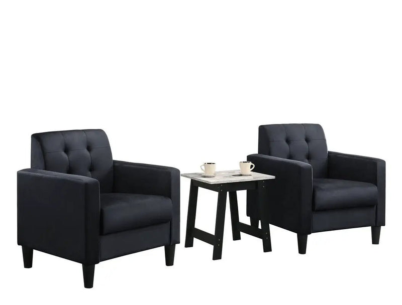 Hale - Armchairs And End Table Living Room (Set of 3) by HouseOfZazla