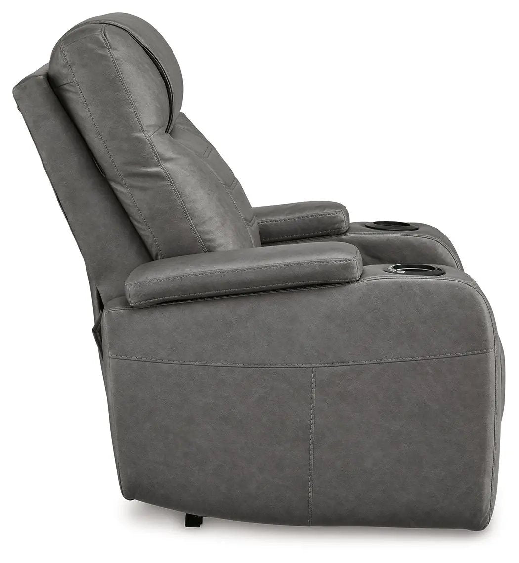 Schooner Rocks - Power Recliner / Adj Headrest by Unique Piece Furniture