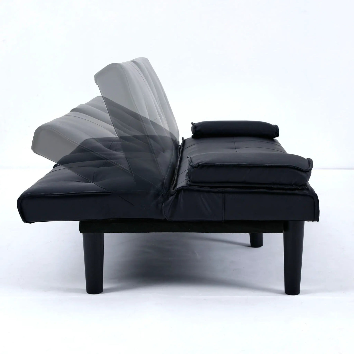 Sofa Bed With Foldable Design And Cup Holder by HouseOfZazla