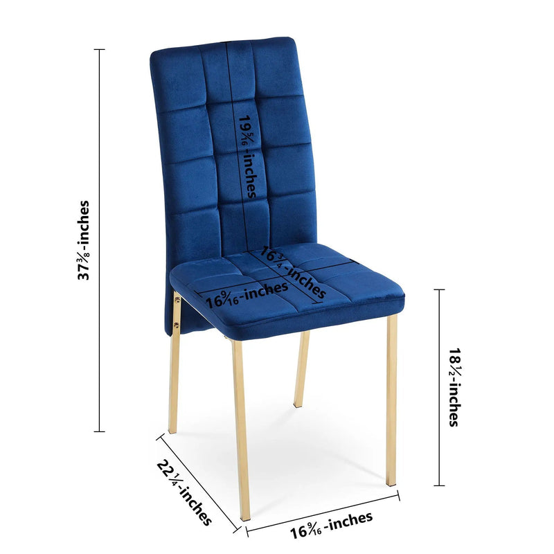High Back Nordic Dining Chair Modern Chair With Color Legs by Unique Piece Furniture