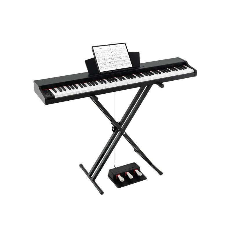 88-Key Keyboard Piano Set with Adjustable Stand by DirectDeals