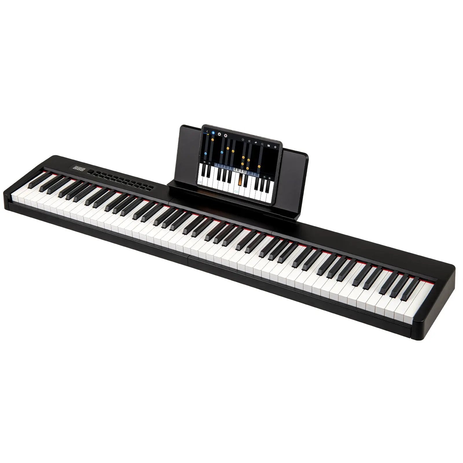 88 Keys Velocity-Sensitive Piano Keyboard with French DREAM Audio Source-Black by DirectDeals