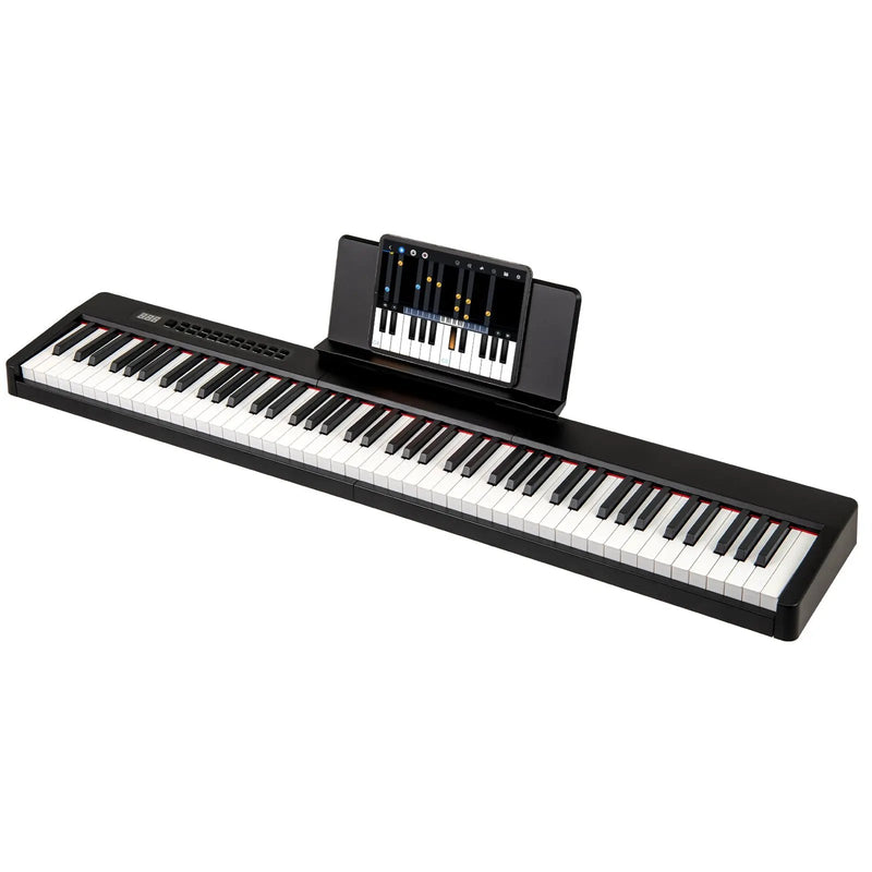 88 Keys Velocity-Sensitive Piano Keyboard with French DREAM Audio Source-Black by DirectDeals