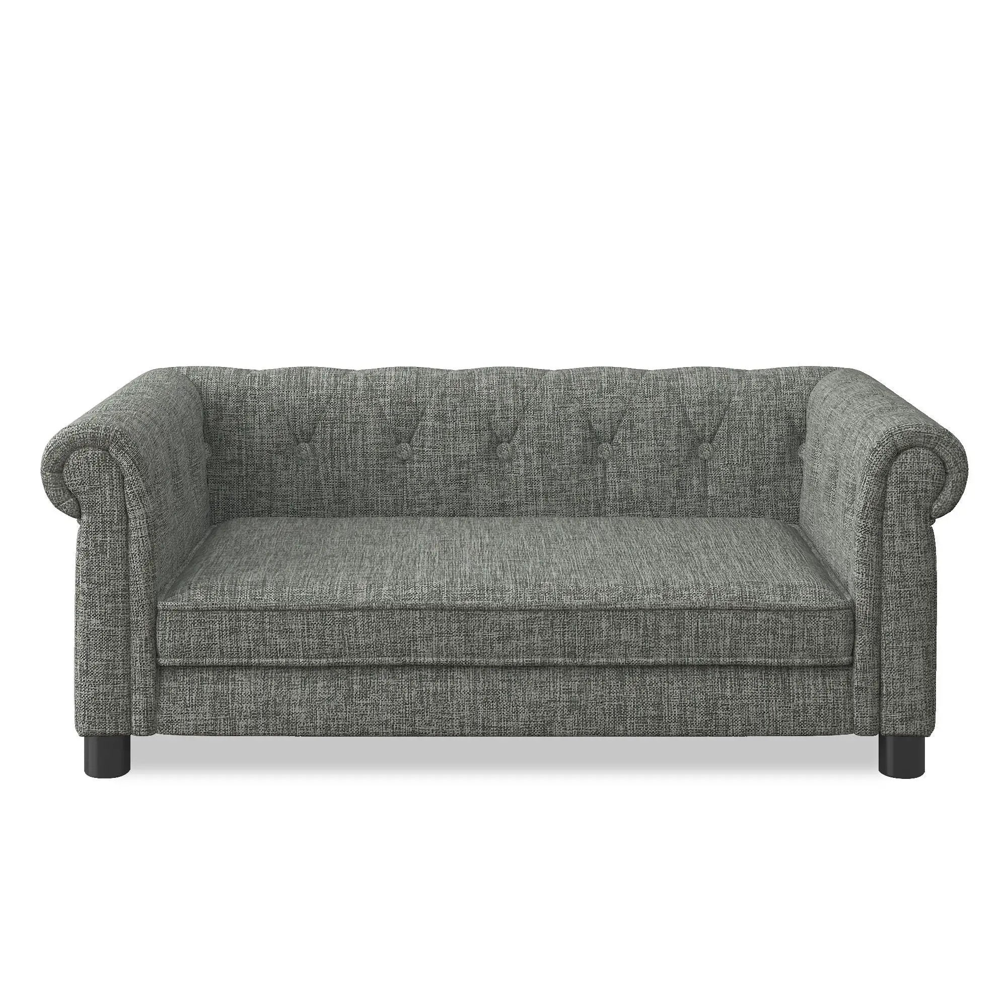 Modern Elegant Rectangle Pet Bed, Durable Elevated Dog Sofa by HouseOfZazla
