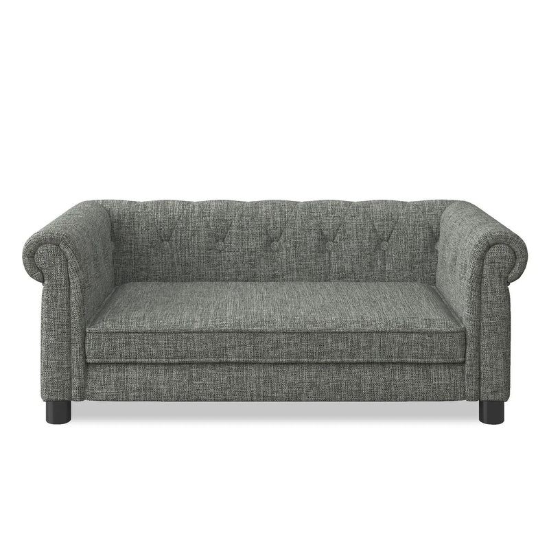 Modern Elegant Rectangle Pet Bed, Durable Elevated Dog Sofa by HouseOfZazla