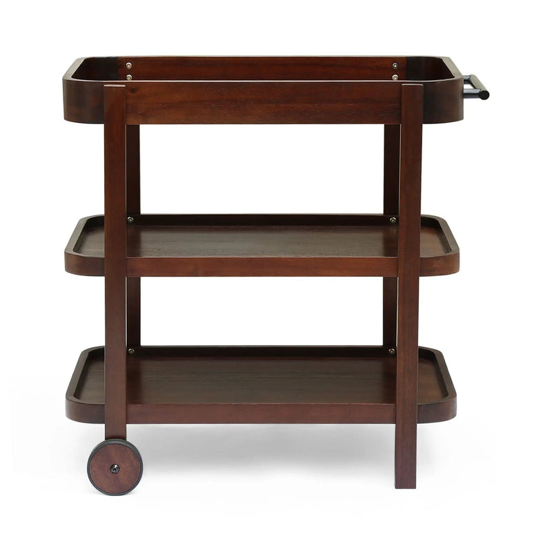 Home Selleck - Bar Cart - Mahogany by HouseOfZazla