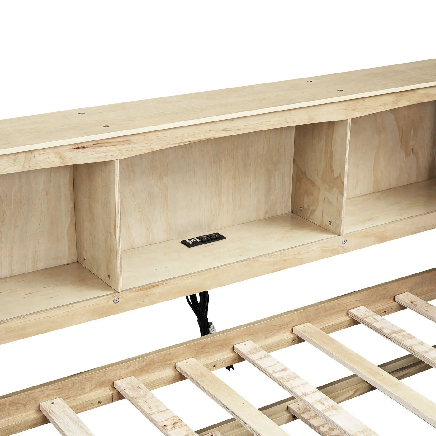 Daybed With Trundle, Storage Cabinets, USB Ports by HouseOfZazla