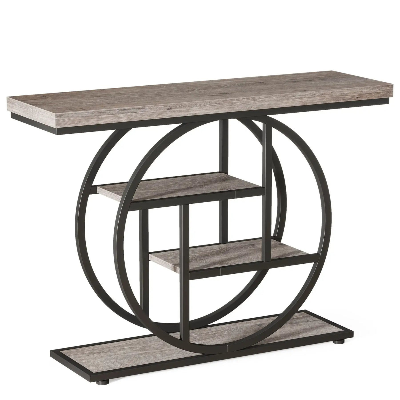 Console Table With 4 Tier Design For Living Hallway by HouseOfZazla