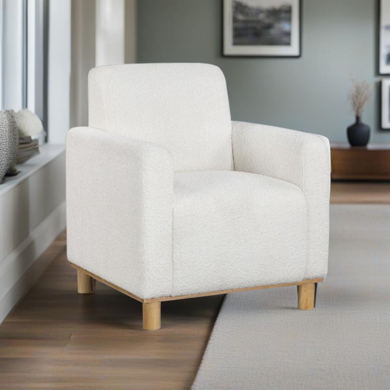 Mason - Arm Chair - White by HouseOfZazla