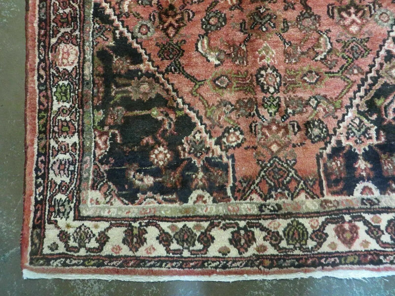Persian Runner Rug 3.8 x 10, Red, Vintage by Jewel Rugs