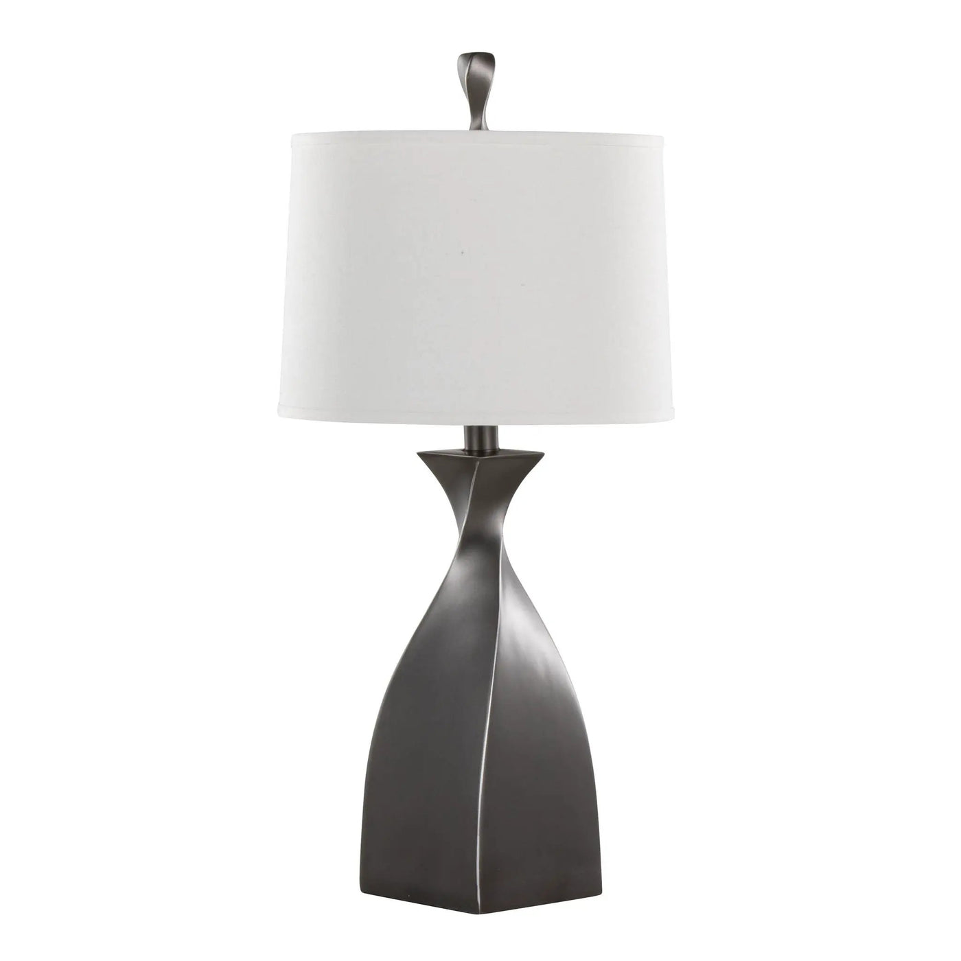 Curvo - Contemporary Polyresin Table Lamp (Set of 2) by HouseOfZazla