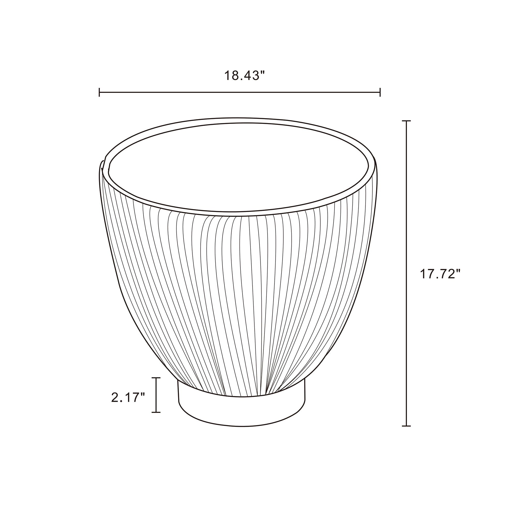 Anderson - Upholstered End Table by HouseOfZazla
