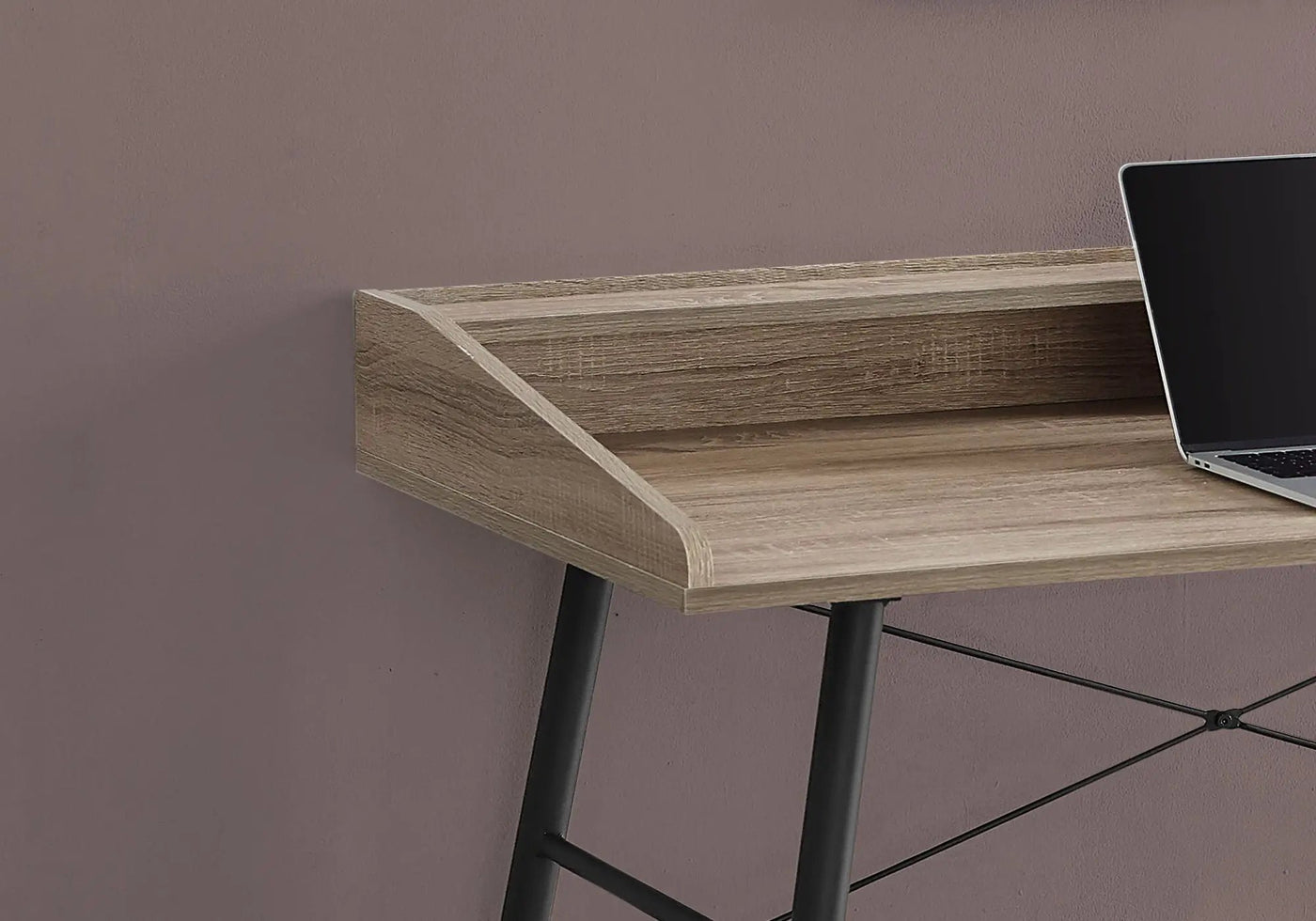 Computer Desk For Home Office With Storage Shelves by HouseOfZazla