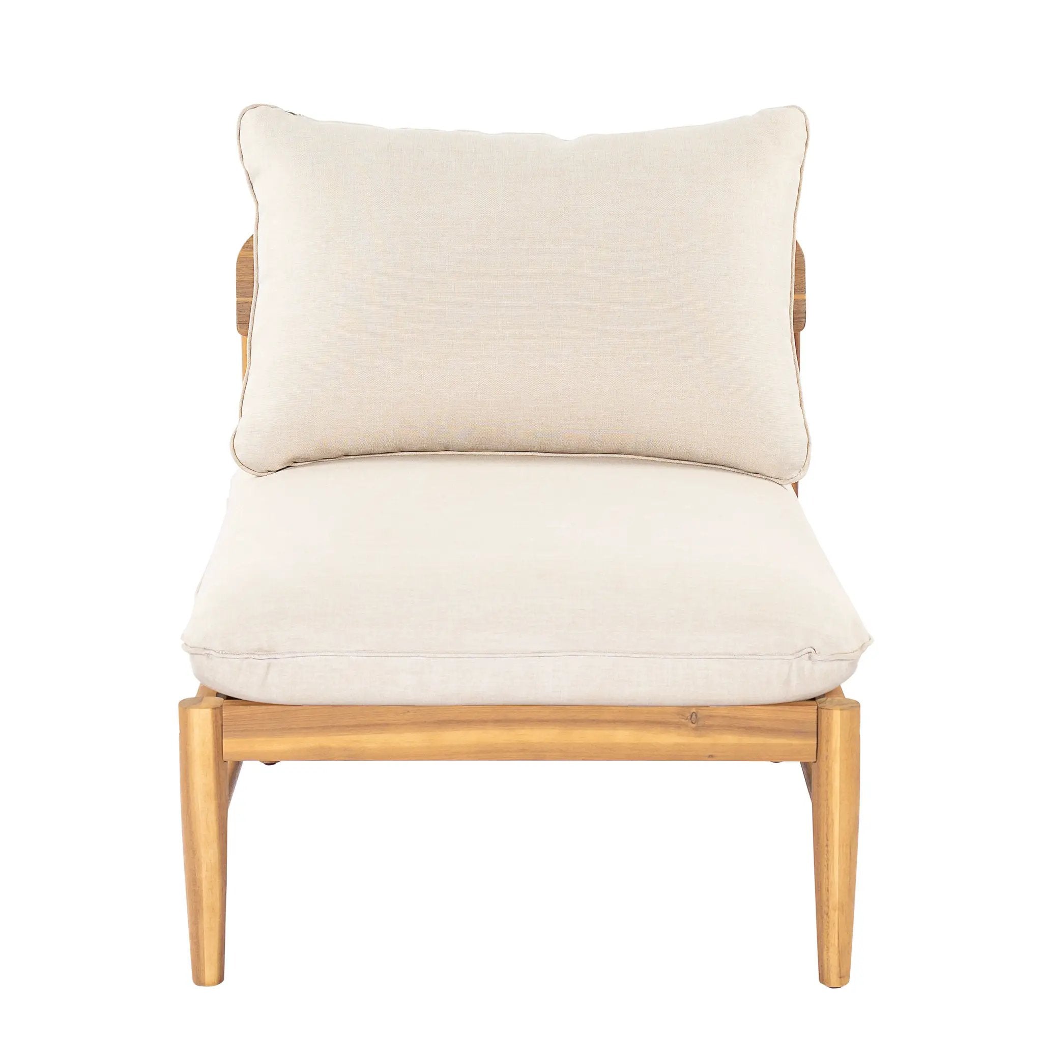 Terassi Outdoor Acacia Wood 4 Seater Sofa by HouseOfZazla