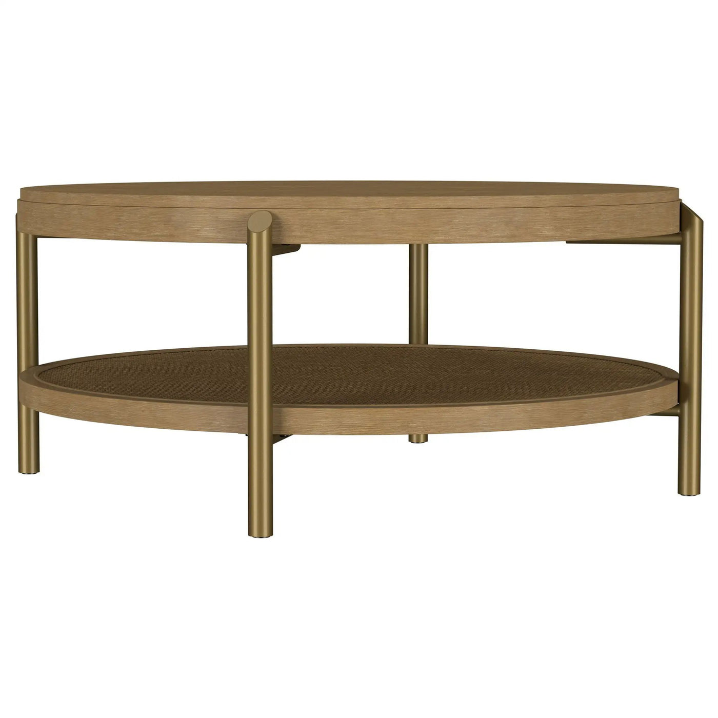 Benson - Round Coffee And End Table Set by HouseOfZazla