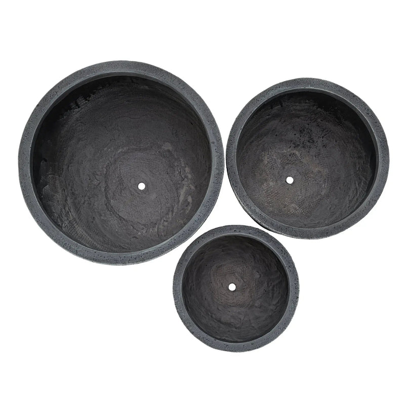 U_STYLE Lightweight MGO Planter Set of 3 by HouseOfZazla
