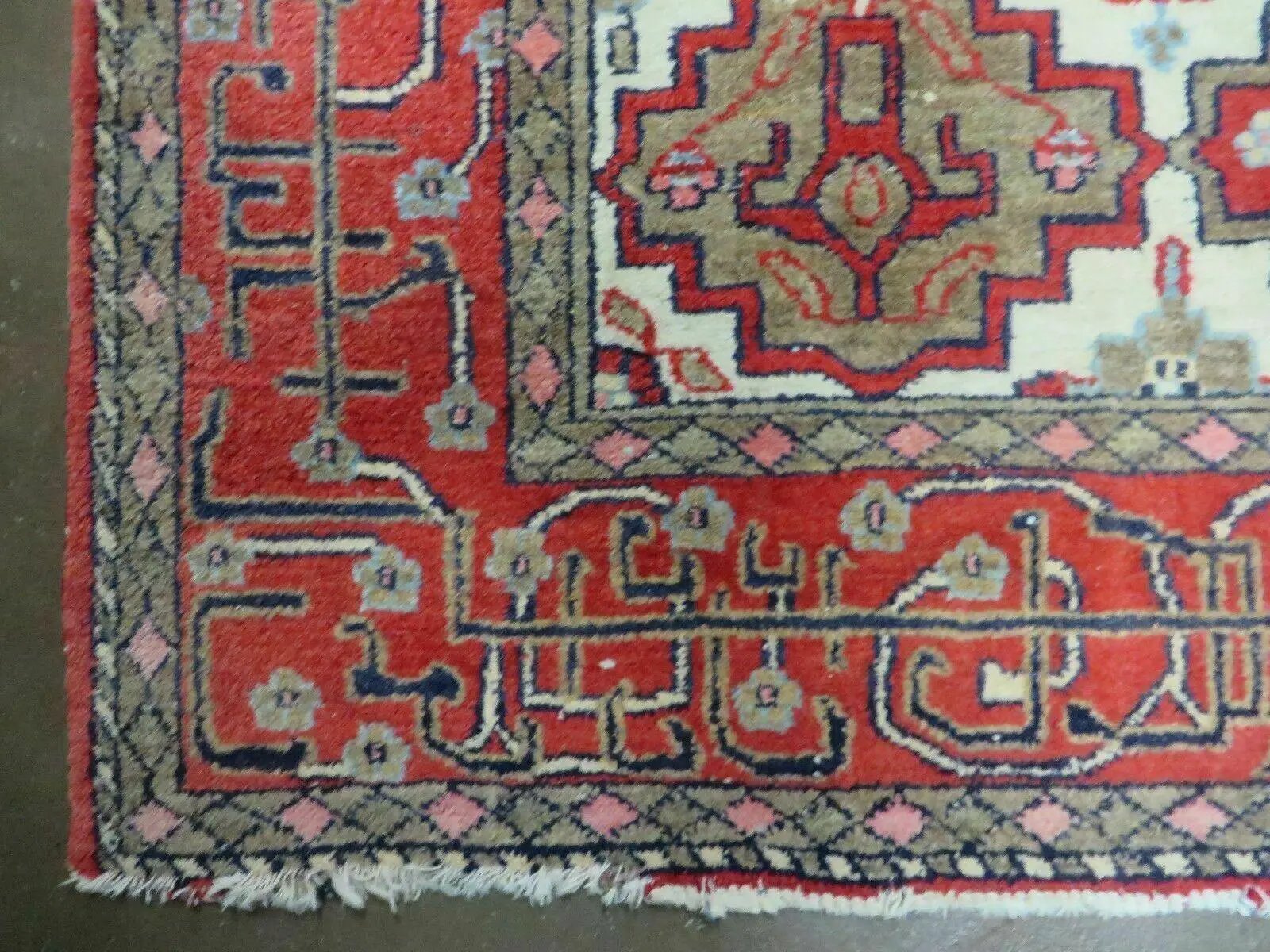 4' X 6' Antique Handmade Turkish Anatolian Wool Rug Vegetable Dyes by Jewel Rugs