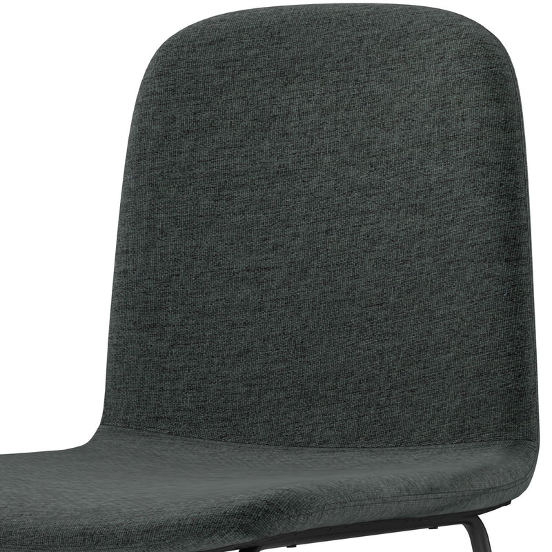 Wilcox - Dining Chair (Set of 2) - Charcoal Gray by HouseOfZazla