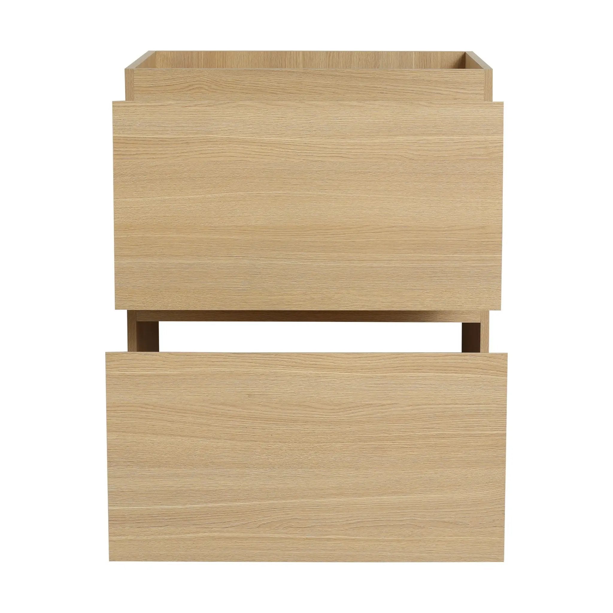 Modern Freestanding Bathroom Vanity Cabinet With Double Drawer by Unique Piece Furniture