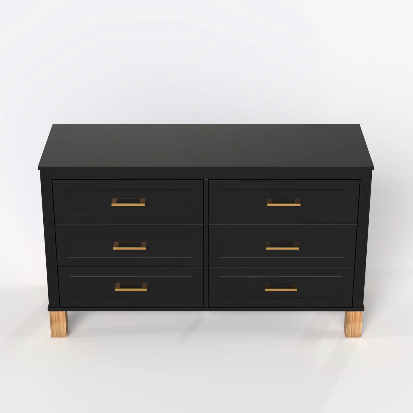 6 Drawer Double Dresser by HouseOfZazla
