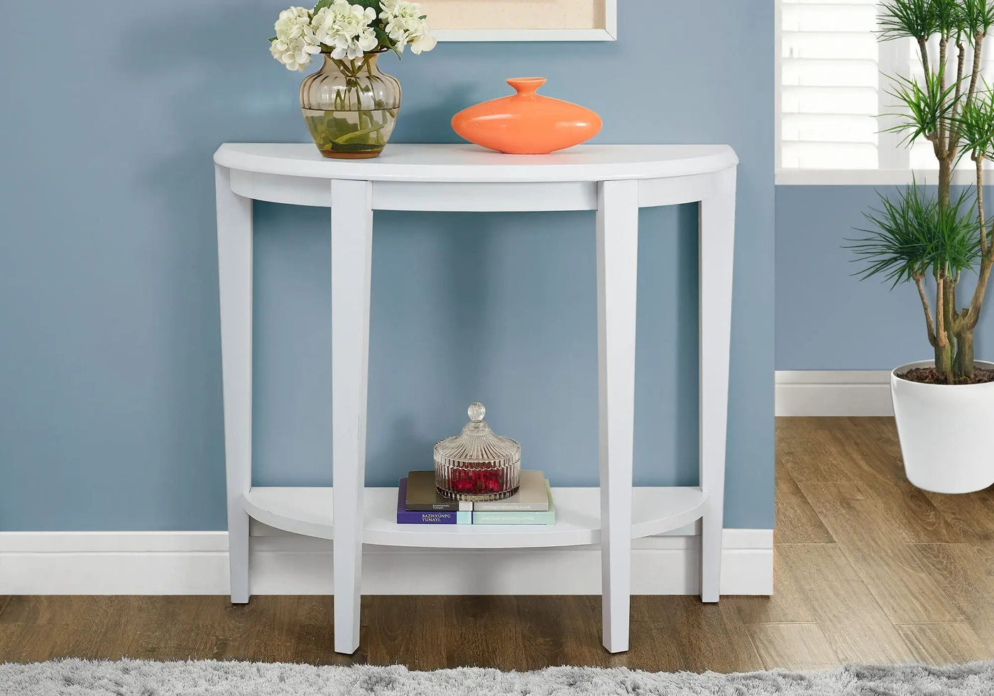 Accent Console Table for Entryway, Space-Saving Profile by HouseOfZazla