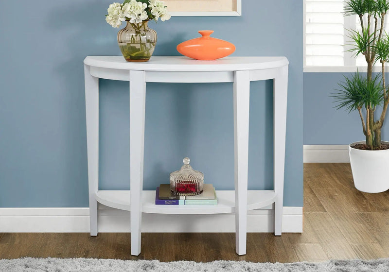 Accent Console Table for Entryway, Space-Saving Profile by HouseOfZazla