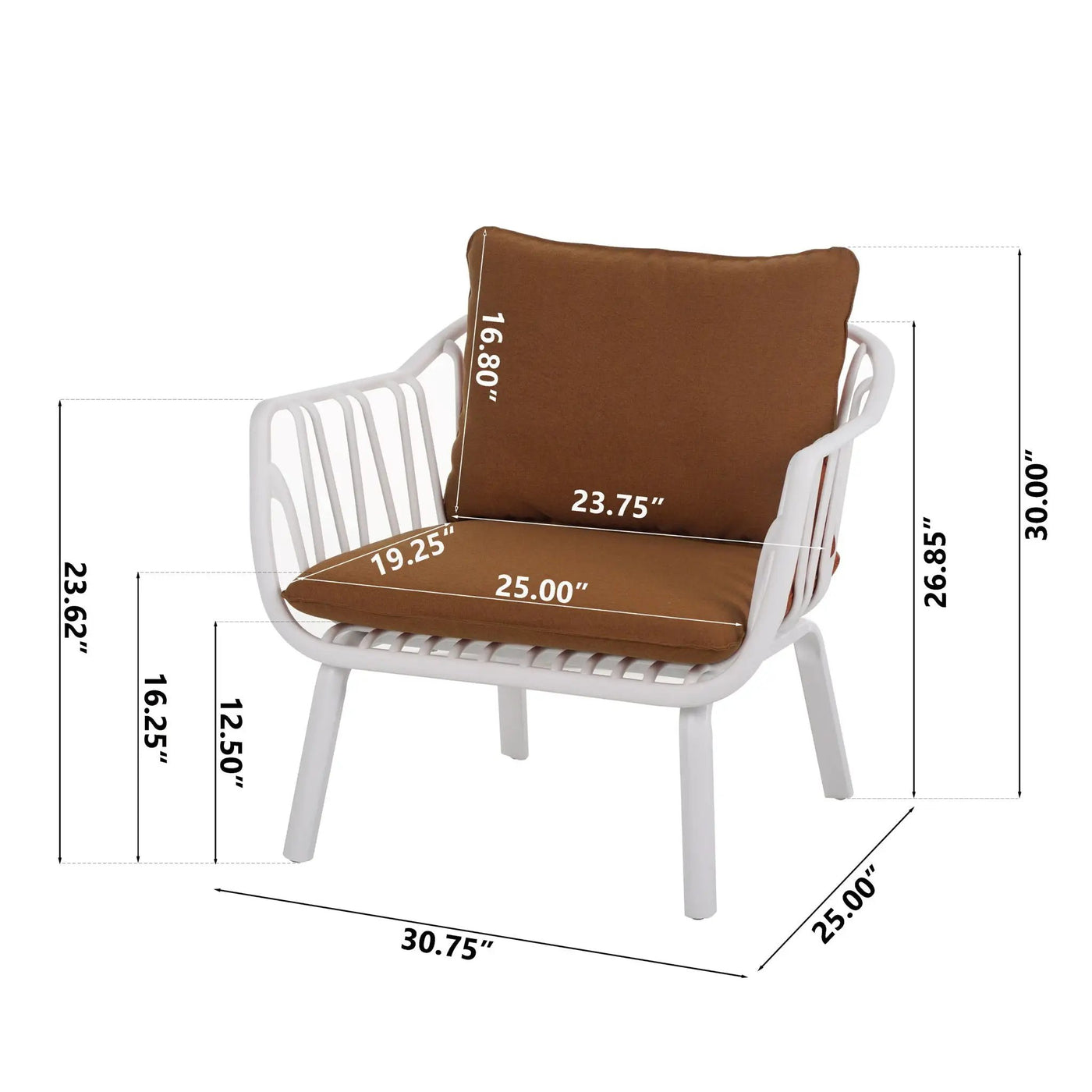 Huron Outdoor Club Chair (Set of 2) by HouseOfZazla