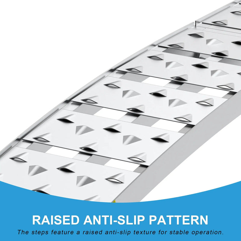 7.5FT Heavy Duty Aluminum Loading Ramp Set for Pickup Truck Beds by HouseOfZazla