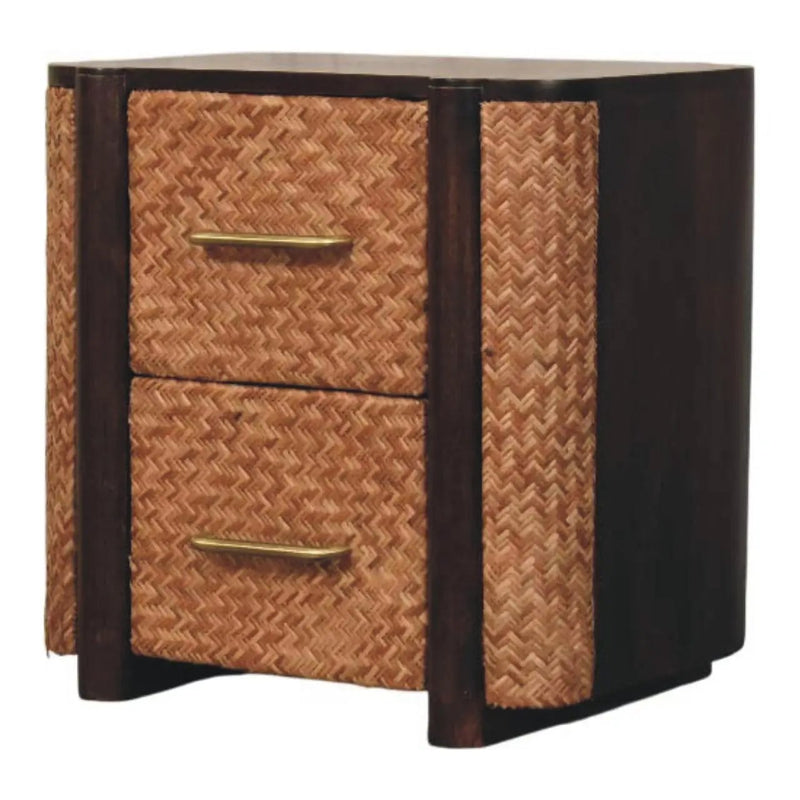 Solid Wood Havana Canefront Drawers by HouseOfZazla
