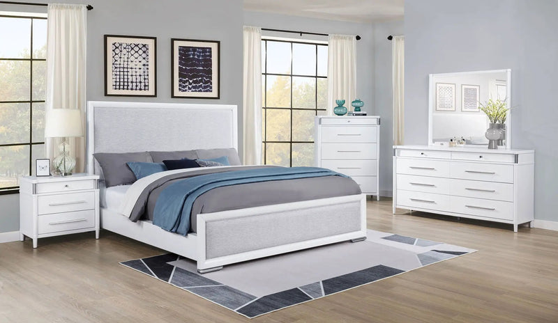 Gracemont 5-piece Eastern King Bedroom Set White by Unique Piece Furniture
