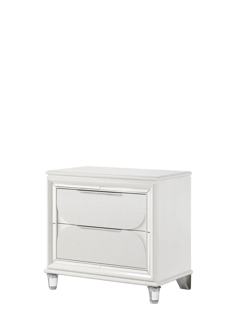 Tarian Nightstand - White by HouseOfZazla