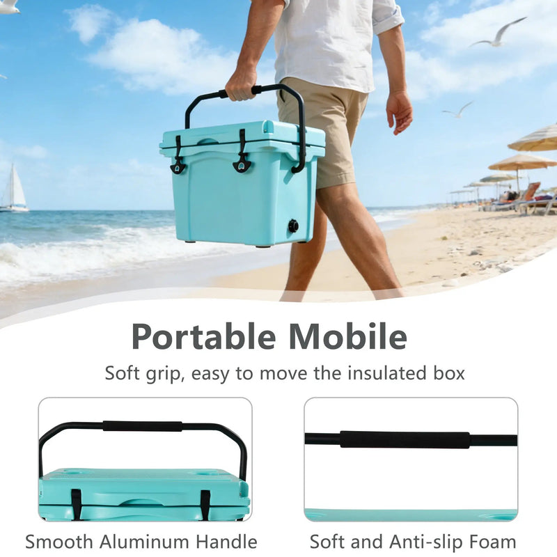 25QT Portable Insulated Cooler by HouseOfZazla