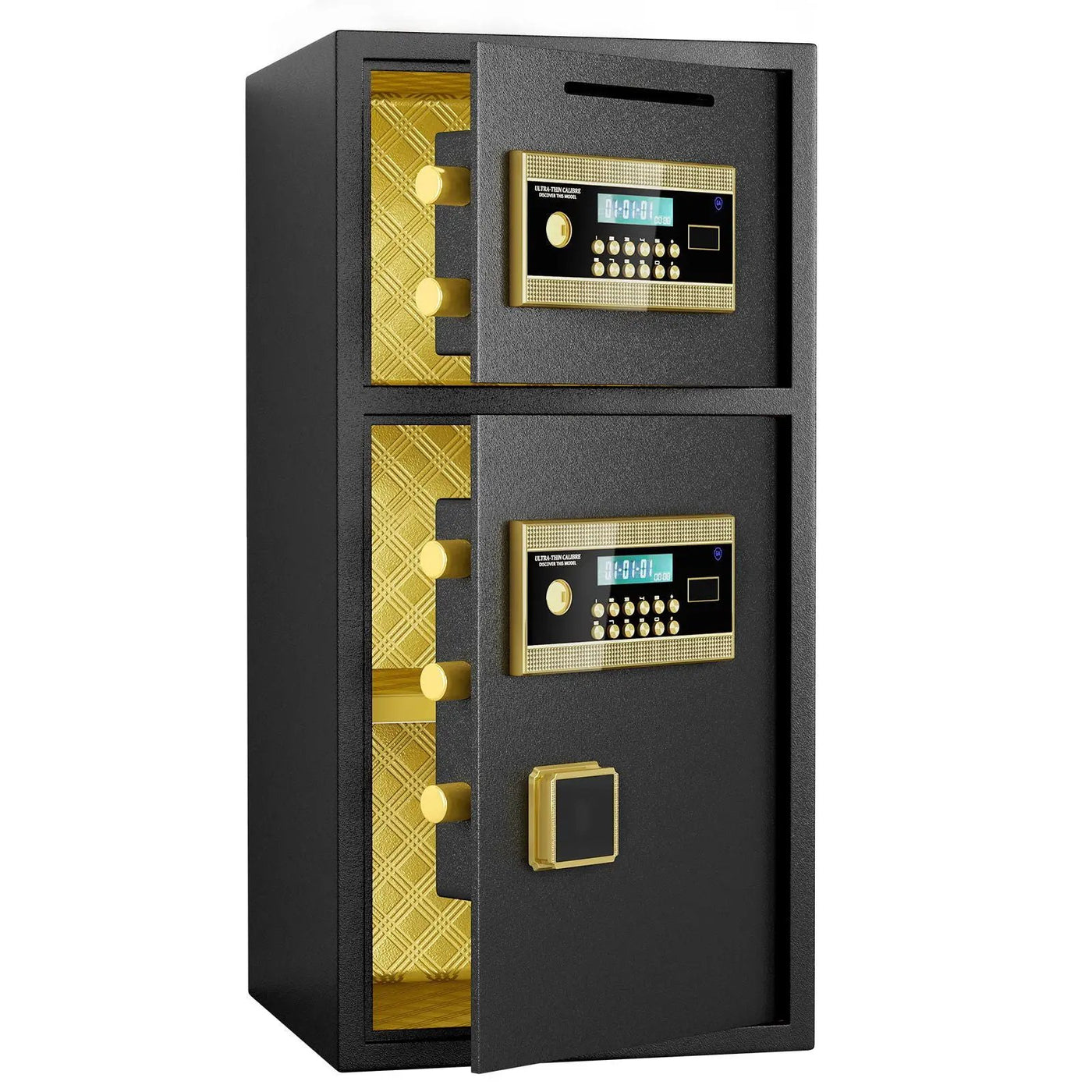 Large Double Door Coin Operated Safe, Digital Security Safe With Fireproof And Waterproof Bag by HouseOfZazla