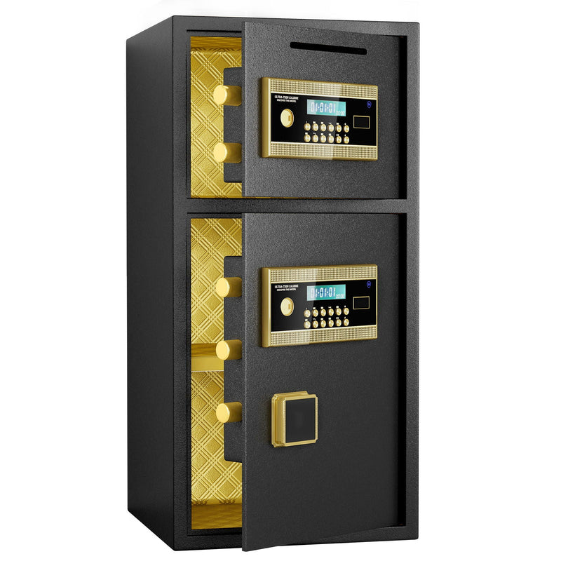 Large Double Door Coin Operated Safe, Digital Security Safe With Fireproof And Waterproof Bag by HouseOfZazla