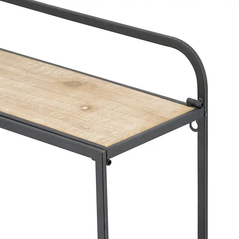 Wall Shelf - Black Brown by Unique Piece Furniture