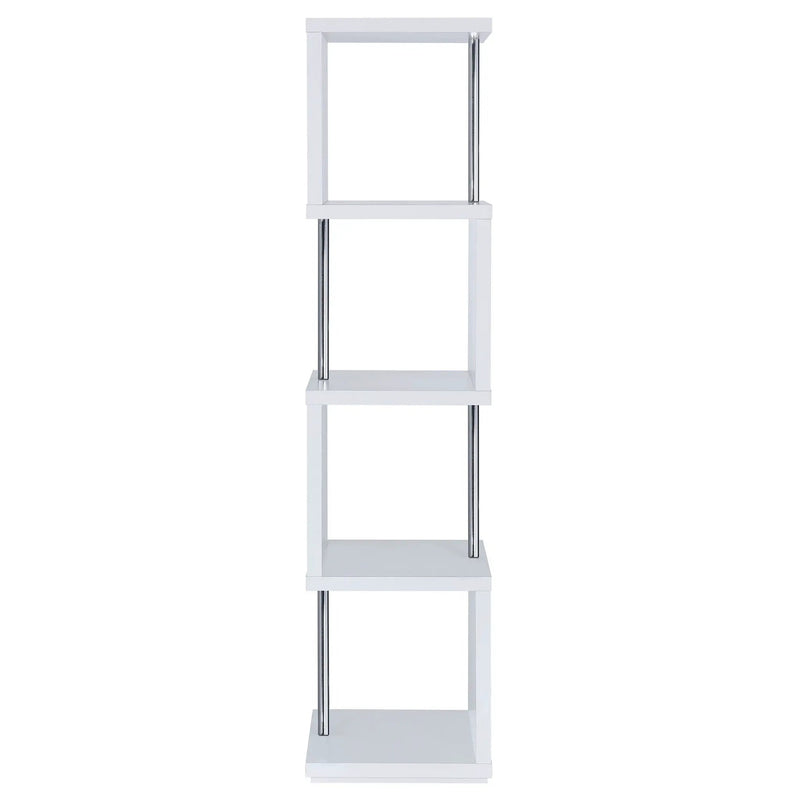 4 Tier Bookcase With Accents