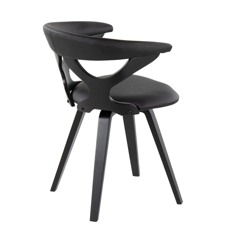 Gardenia - Mid-Century Modern Dining Chair With Swivel by HouseOfZazla