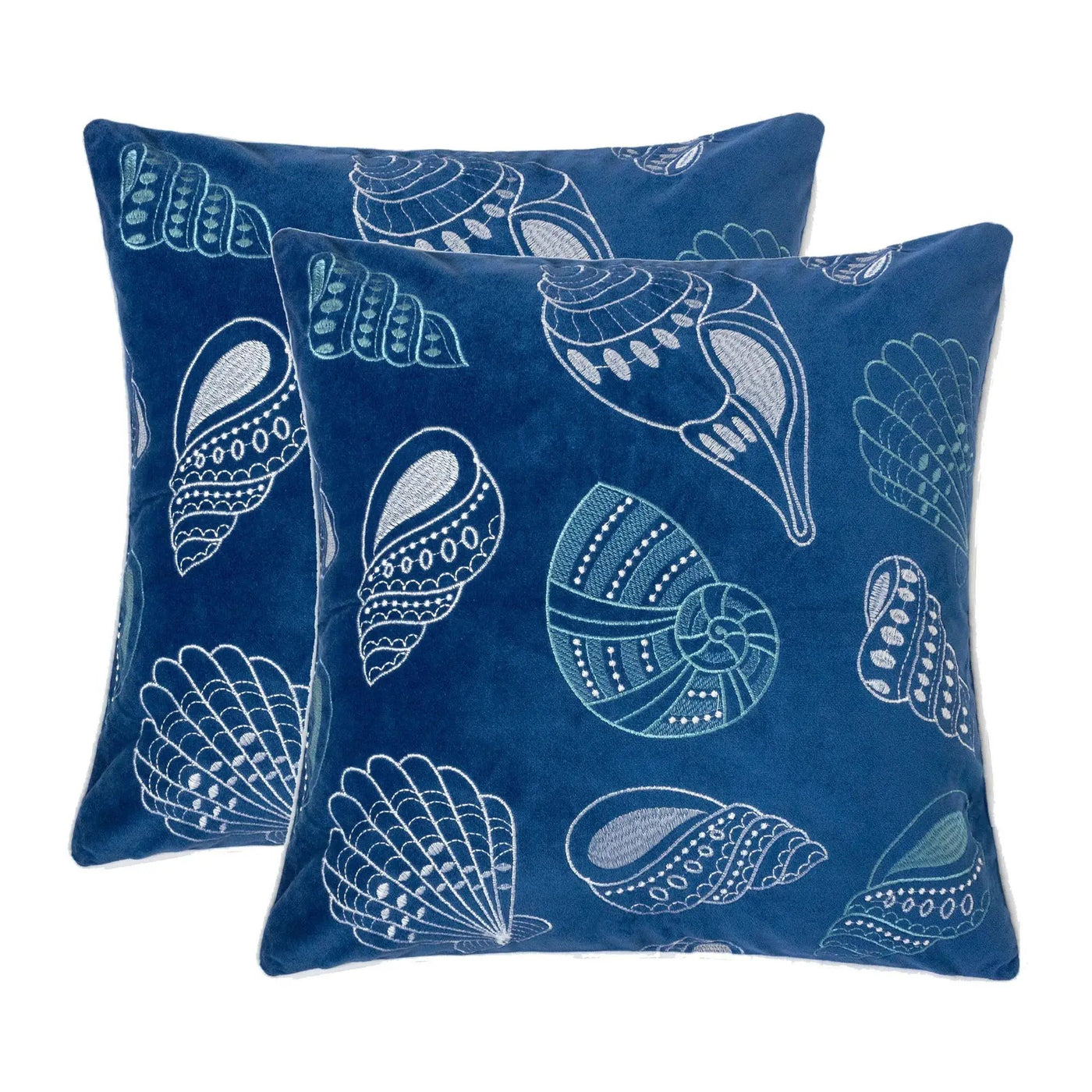 Seashells Pillow Cover by HouseOfZazla