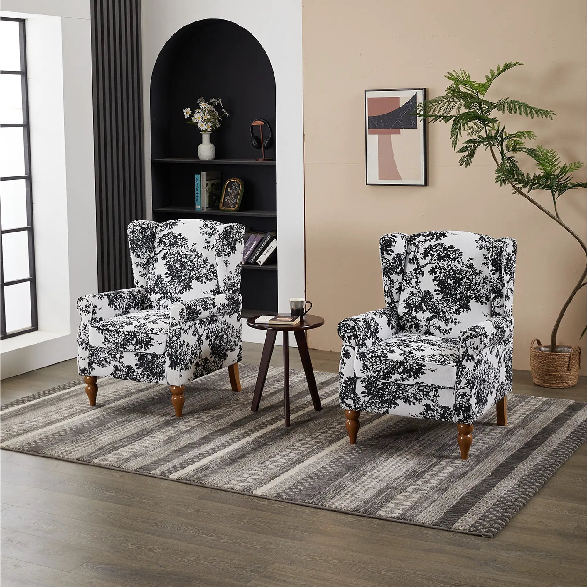 Coffee Table & Armchair Set by HouseOfZazla