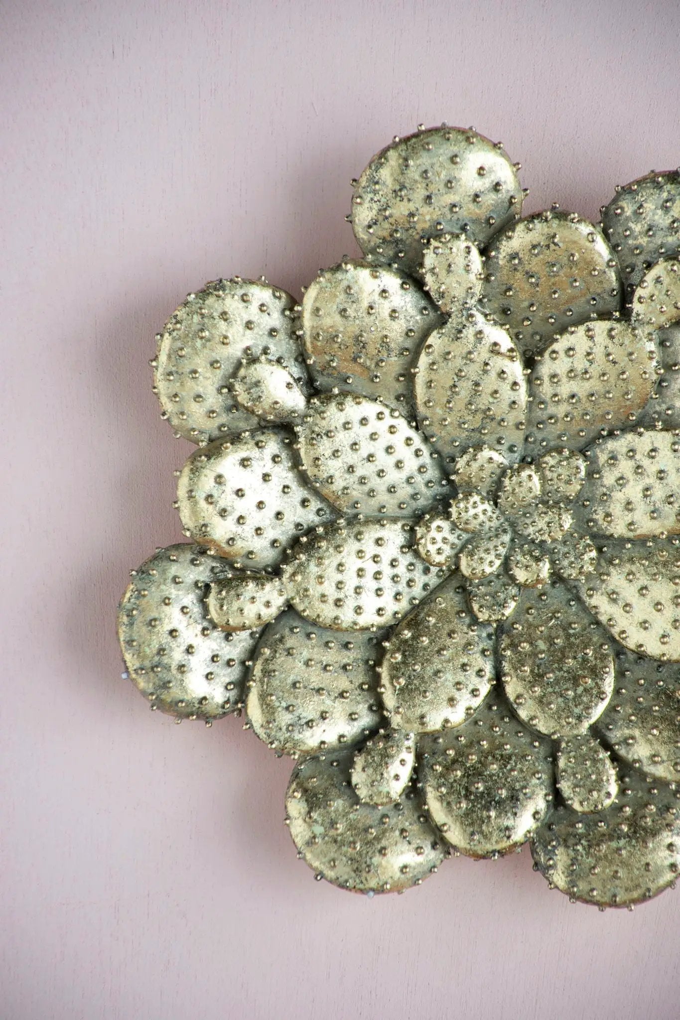 Resin Succulent Wall Plaque by Unique Piece Furniture