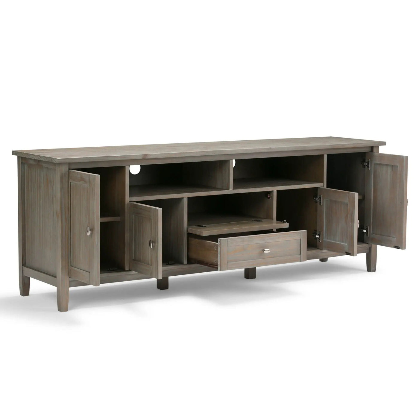 Warm Shaker - Handcrafted TV Media Stand by HouseOfZazla