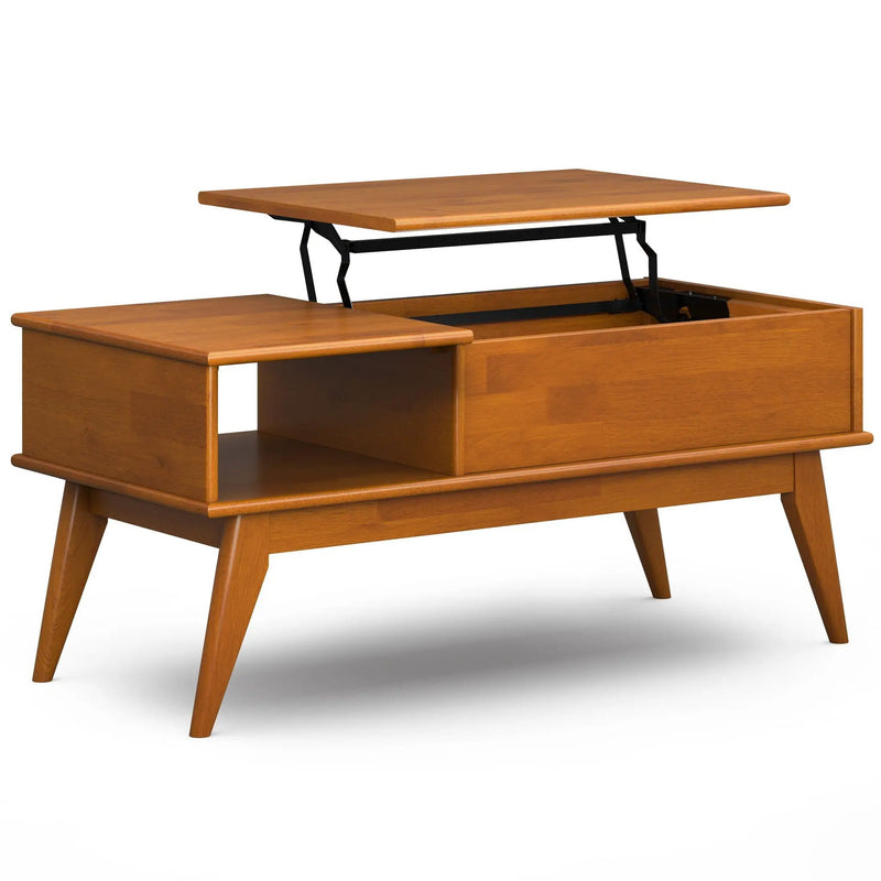 Draper - Lift Top Coffee Table - Teak by Unique Piece Furniture