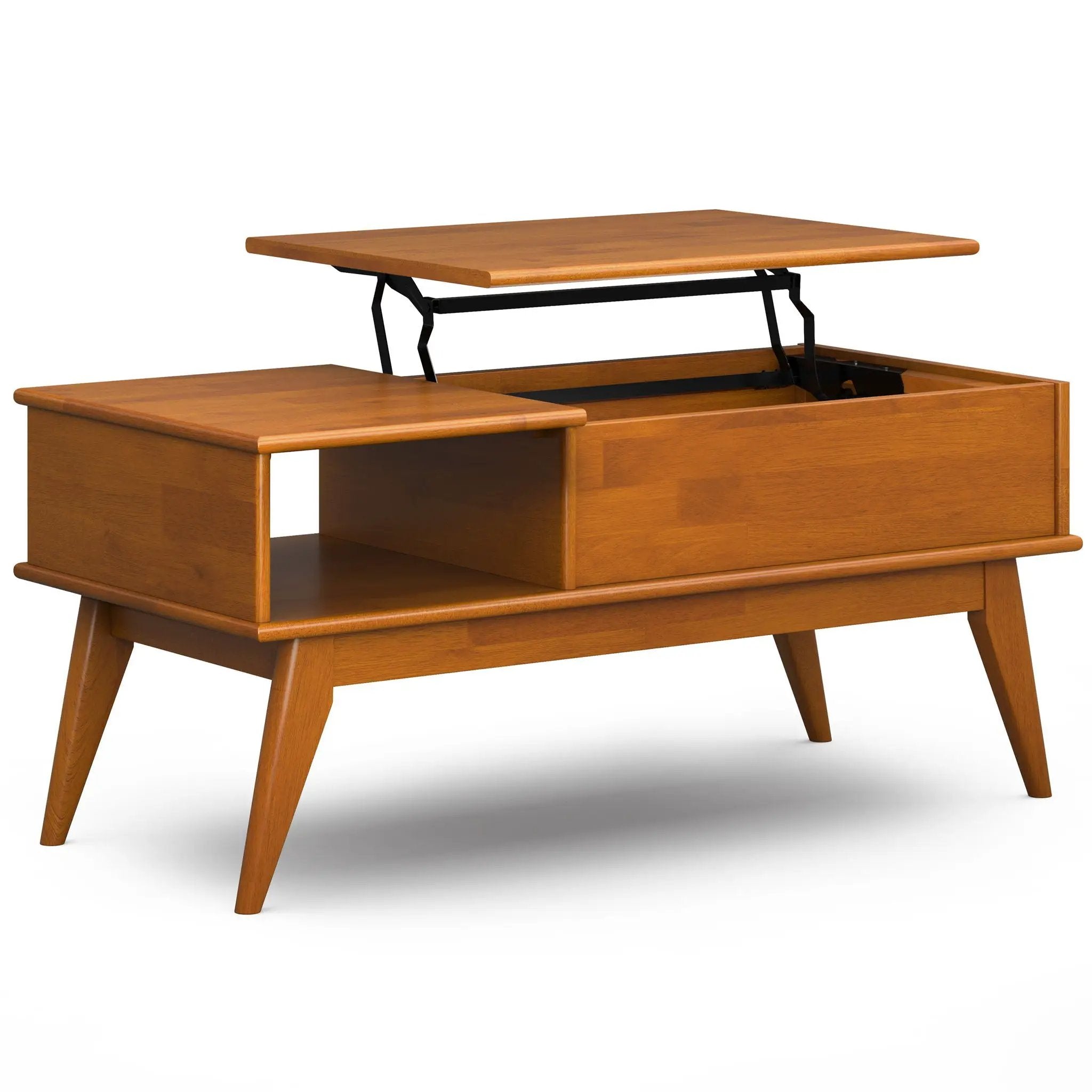 Draper - Lift Top Coffee Table - Teak by HouseOfZazla