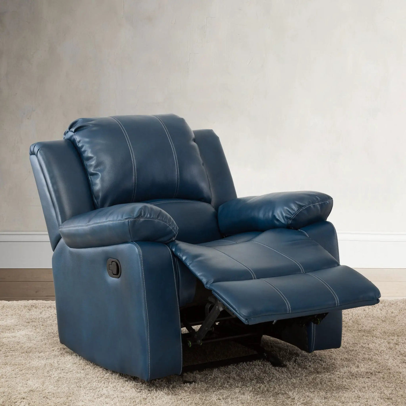 Charlotte - Glider Recliner With Classic Style by HouseOfZazla